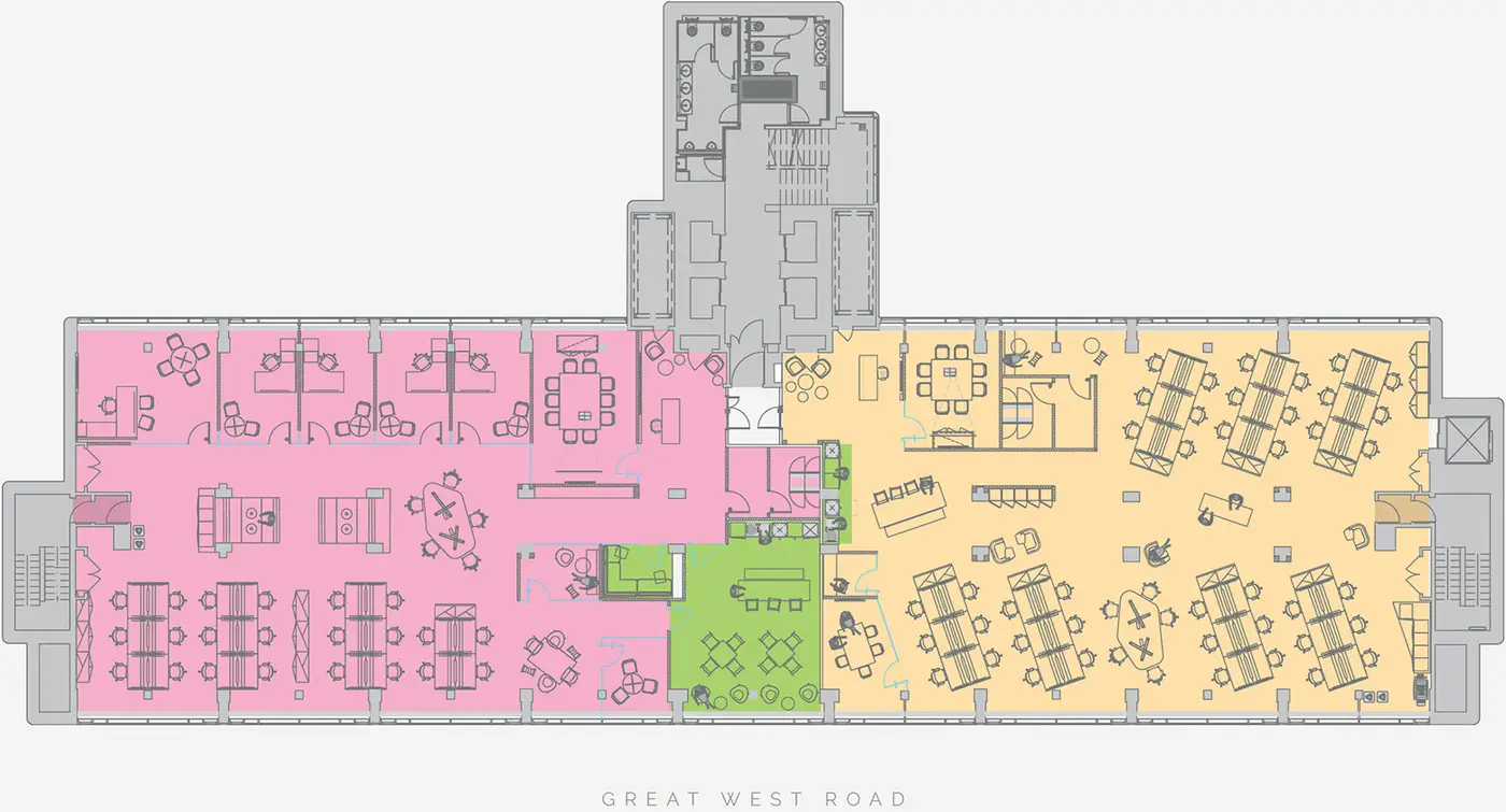 Typical Split Space PLan
