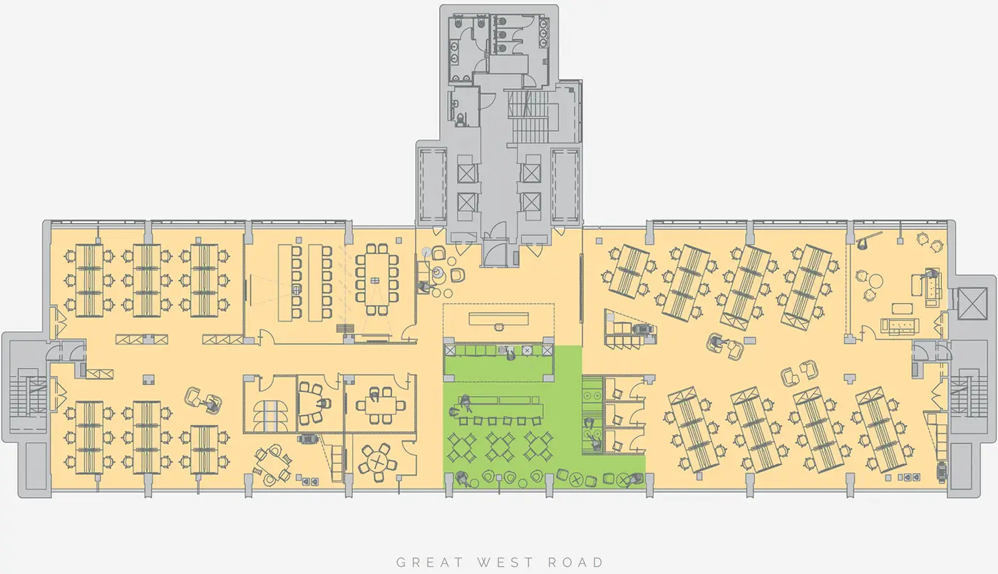 Typical Upper Floor Space Plan